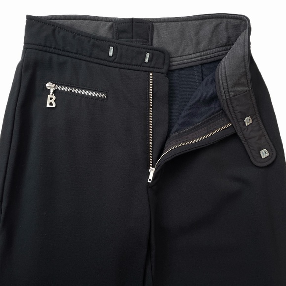 Vintage Bogner Stirrup Ski Pants, Black, Size 8 - Picture 4 of 10